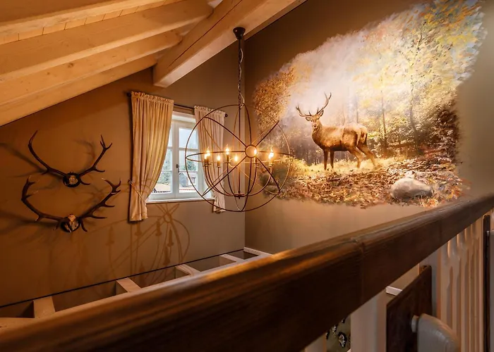 Ilsenburg, Luxurioese Landhaeuser Mit Sauna Und Kamin, Mitten Im Harz 度假居 *