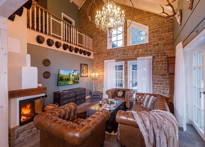 Ilsenburg, Luxurioese Landhaeuser Mit Sauna Und Kamin, Mitten Im Harz 度假居 伊尔森堡